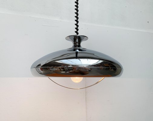 Mid-Century Italian Space Age Ufo Pendant Lamp-UAH-1050792