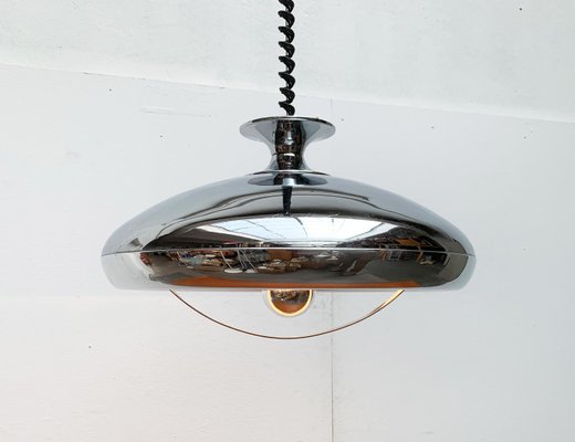 Mid-Century Italian Space Age Ufo Pendant Lamp-UAH-1050792