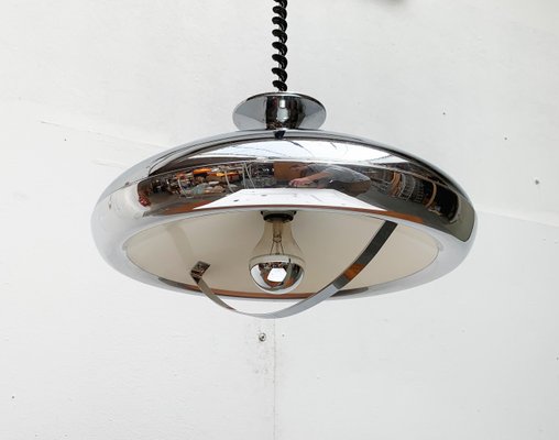 Mid-Century Italian Space Age Ufo Pendant Lamp-UAH-1050792