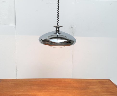 Mid-Century Italian Space Age Ufo Pendant Lamp-UAH-1050792