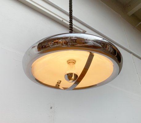 Mid-Century Italian Space Age Ufo Pendant Lamp-UAH-1050792