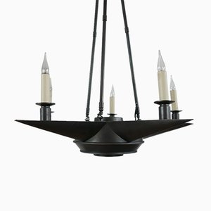 Mid-Century Italian Star-Shaped Chandelier-JRP-885772