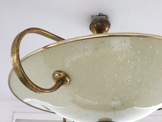 Mid-Century Italian Style Ceiling Lamp in the Style of Stilnovo, 1950s-SU-771823