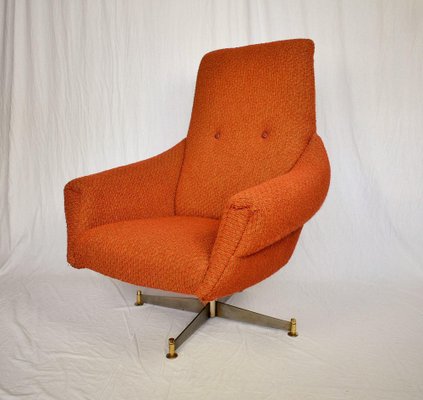 Mid-Century Italian Swivel Chair, 1969s-TZ-1135363