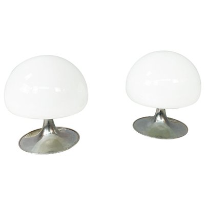 Mid-Century Italian Table Lamps Mushroom attributed to Goffredo Reggiani for Reggiani, 1970s, Set of 2-GDD-1803438