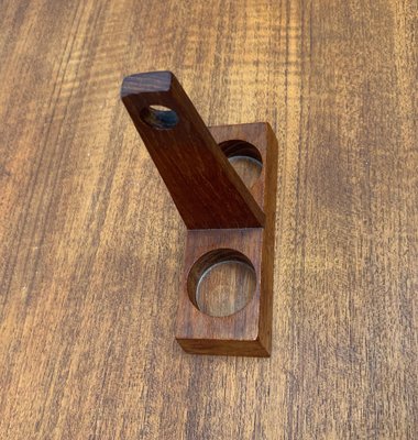 Mid-Century Italian Teak Pepper and Salt Shaker from Anri Form, Italy, Set of 3-UAH-1034972