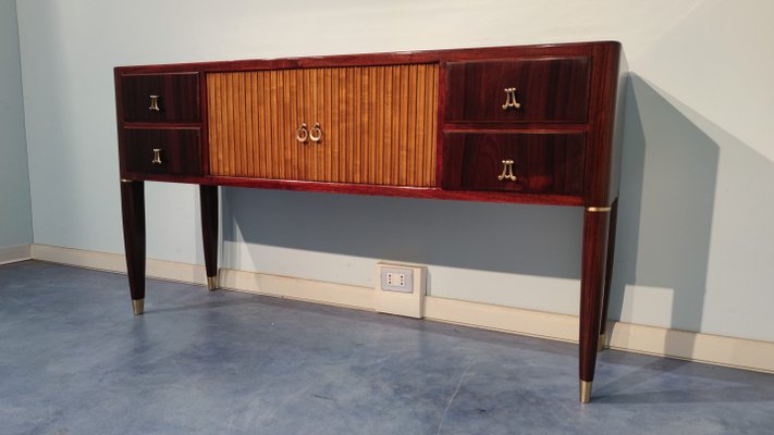 Mid-Century Italian Teak Sideboard Attributed to Paolo Buffa, 1950s-MTX-988608