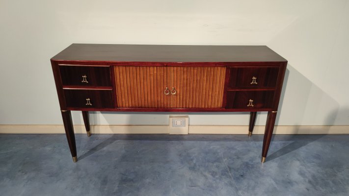 Mid-Century Italian Teak Sideboard Attributed to Paolo Buffa, 1950s-MTX-988608