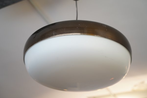 Mid-Century Italian UFO Ceiling Lamp from Stilnovo, 1950s-OT-753216