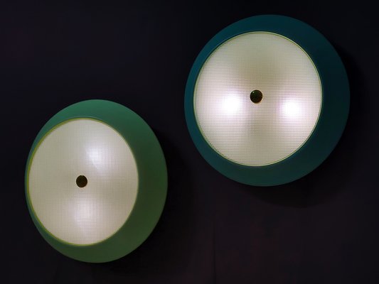 Mid-Century Italian Wall or Ceiling Lights from Stilnovo, 1950s-1960s, Set of 2-MTX-1820979