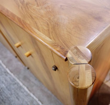 Mid-Century Italian Walnut Scuderia Sideboard by Carlo Scarpa for Bernini-JG-1317232