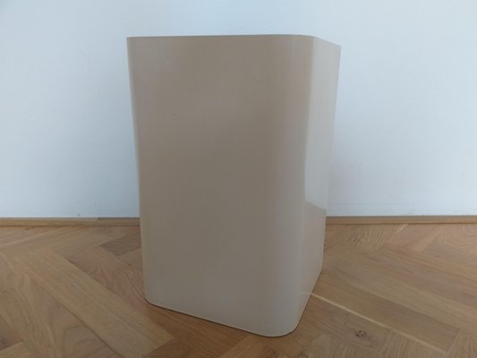 Mid-Century Italian Wastepaper Basket by Kartell Quadrato, 1970s-TZ-1074359