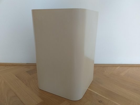 Mid-Century Italian Wastepaper Basket by Kartell Quadrato, 1970s-TZ-1074359