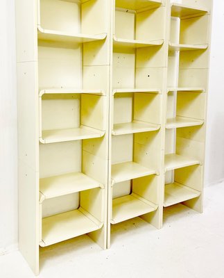 Mid-Century Italian White Lacquered Shelves, 1970s-FGA-1188521