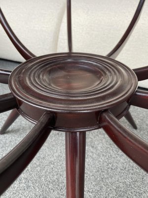 Mid-Century Italian Wood and Glass Spider Coffee Table by Carlo De Carli, 1950s-FUE-1145260