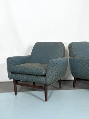 Mid-Century Italian Wood Modern Armchairs, 1960s, Set of 2-OT-1185274