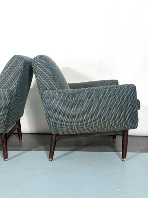 Mid-Century Italian Wood Modern Armchairs, 1960s, Set of 2-OT-1185274