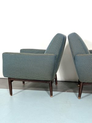 Mid-Century Italian Wood Modern Armchairs, 1960s, Set of 2-OT-1185274