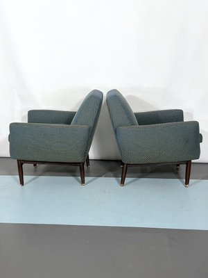 Mid-Century Italian Wood Modern Armchairs, 1960s, Set of 2-OT-1185274