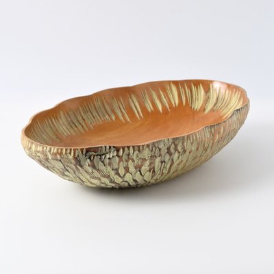 Mid-Century Italian Wooden Bowl from Macabo Cusano Milanino, 1950s-IXK-1807193