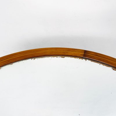 Mid-Century Italian Wooden Round Table, 1950s-GDD-1155482