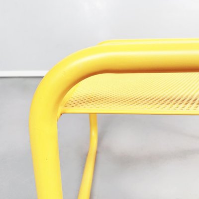 Mid-Century Italian Yellow Locus Solus Foot Stool by Gae Aulenti for Poltronova, 1960s-GDD-1274848