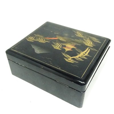 Mid-Century Japanese Brass Box, 1950s-BKO-1453962