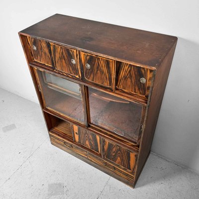 Mid-Century Japanese Cha Tansu Shōwa Tea Cabinet, 1930s-DWL-1786390