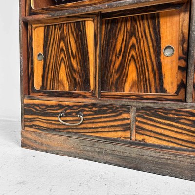 Mid-Century Japanese Cha Tansu Shōwa Tea Cabinet, 1930s-DWL-1786390