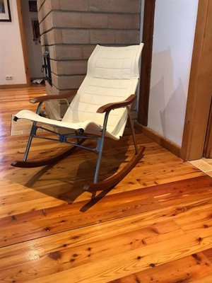 Mid-Century Japanese Rocking Chair by Takeshi Nii-OXJ-569105