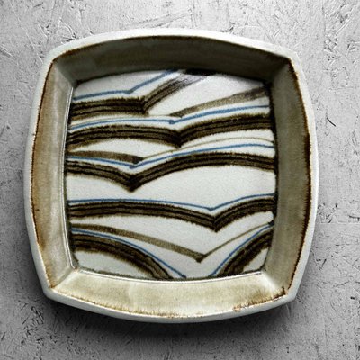 Mid-Century Japanese Studio Pottery Ceramic Tray, 1960s-DWL-1816144