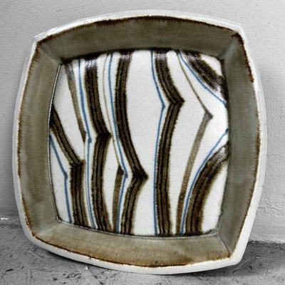 Mid-Century Japanese Studio Pottery Ceramic Tray, 1960s-DWL-1816144