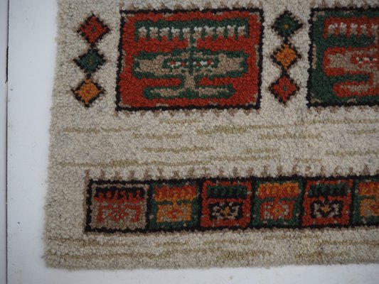 Mid-Century Kelim Brussels Style Rug in Wool, 1960s-TZ-1256622