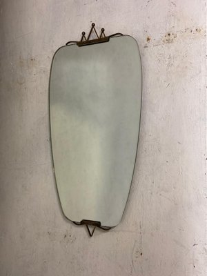 Mid-Century Kidney Shaped Wall Mirror-GPQ-1739455