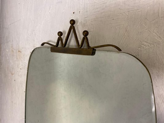 Mid-Century Kidney Shaped Wall Mirror-GPQ-1739455