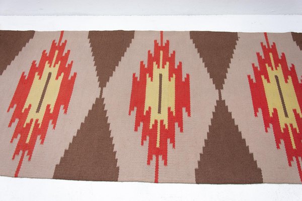 Mid-Century Kilim Carpet, 1960s-HXT-711160