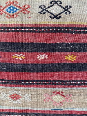 Mid-Century Kurdish Runner Kilim-YMM-1061578