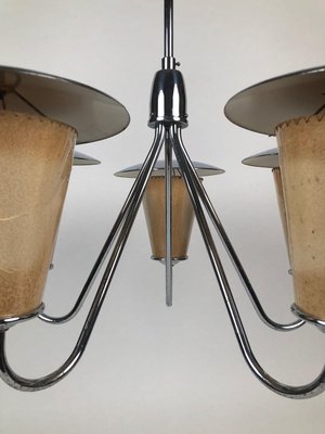 Mid-Century Lantern Style Pendant Lamp, 1950s-BAF-763549