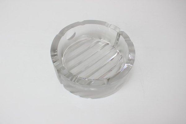 Mid-Century Large Ashtray from Bohemia Glass, 1970s-TZ-1291256