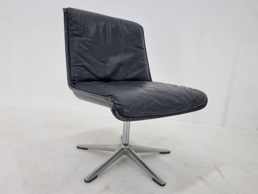 Mid-Century Leather Desk Chair by Delta Wilkhahn, 1970s-TZ-1130624