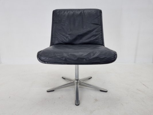 Mid-Century Leather Desk Chair by Delta Wilkhahn, 1970s-TZ-1130624