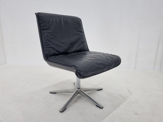 Mid-Century Leather Desk Chair by Delta Wilkhahn, 1970s-TZ-1130624