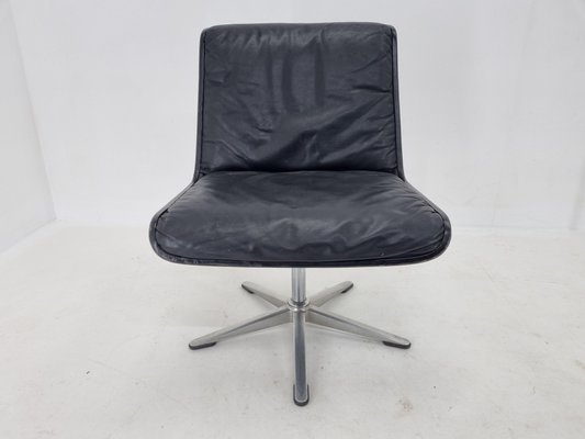 Mid-Century Leather Desk Chair by Delta Wilkhahn, 1970s-TZ-1130624