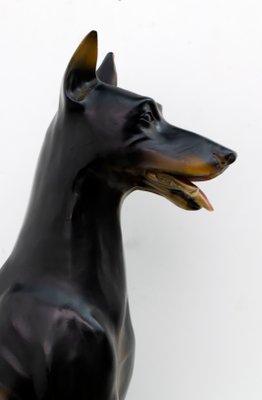 Mid-Century Life-Size Dog Sculpture, 1970s-FER-705593