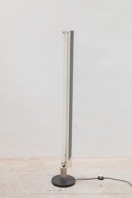 Mid-Century Linen Shade Floor Lamp, 1960s-KL-1018103