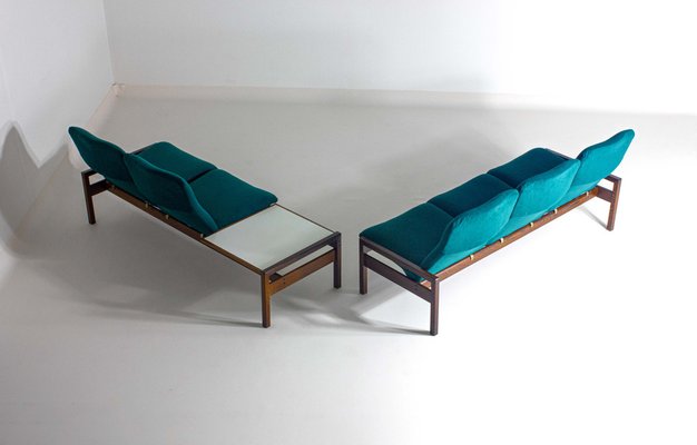 Mid-Century Living Room Set by Georges van Rijck for Beaufort, Belgium, 1960s, Set of 3-LIO-1787592