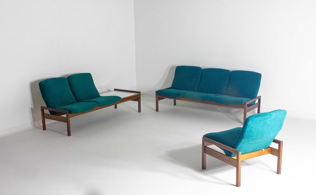 Mid-Century Living Room Set by Georges van Rijck for Beaufort, Belgium, 1960s, Set of 3-LIO-1787592