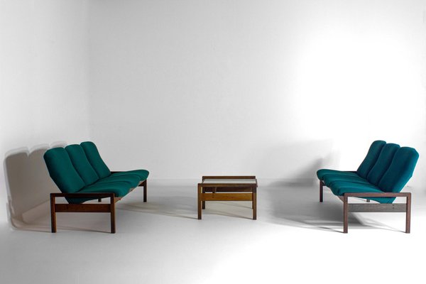 Mid-Century Living Room Set by Georges van Rijck for Beaufort, Belgium, 1960s, Set of 3-LIO-1787592