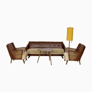 Mid-Century Living Room Set, Set of 3-LIL-1758638