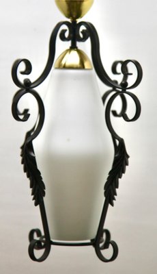 Mid-Century Lobby Pendant Light-MJY-1355706